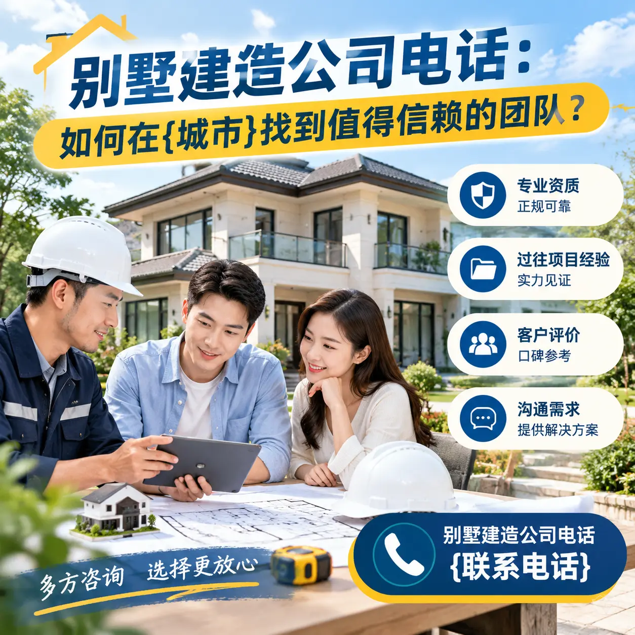 别墅建造公司电话:如何在紫云找到值得信赖的团队?