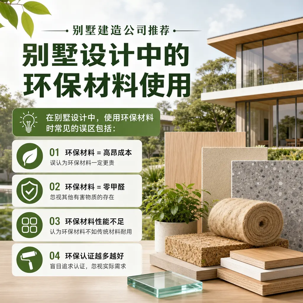 别墅建造公司推荐： 紫云 别墅设计中的环保材料使用