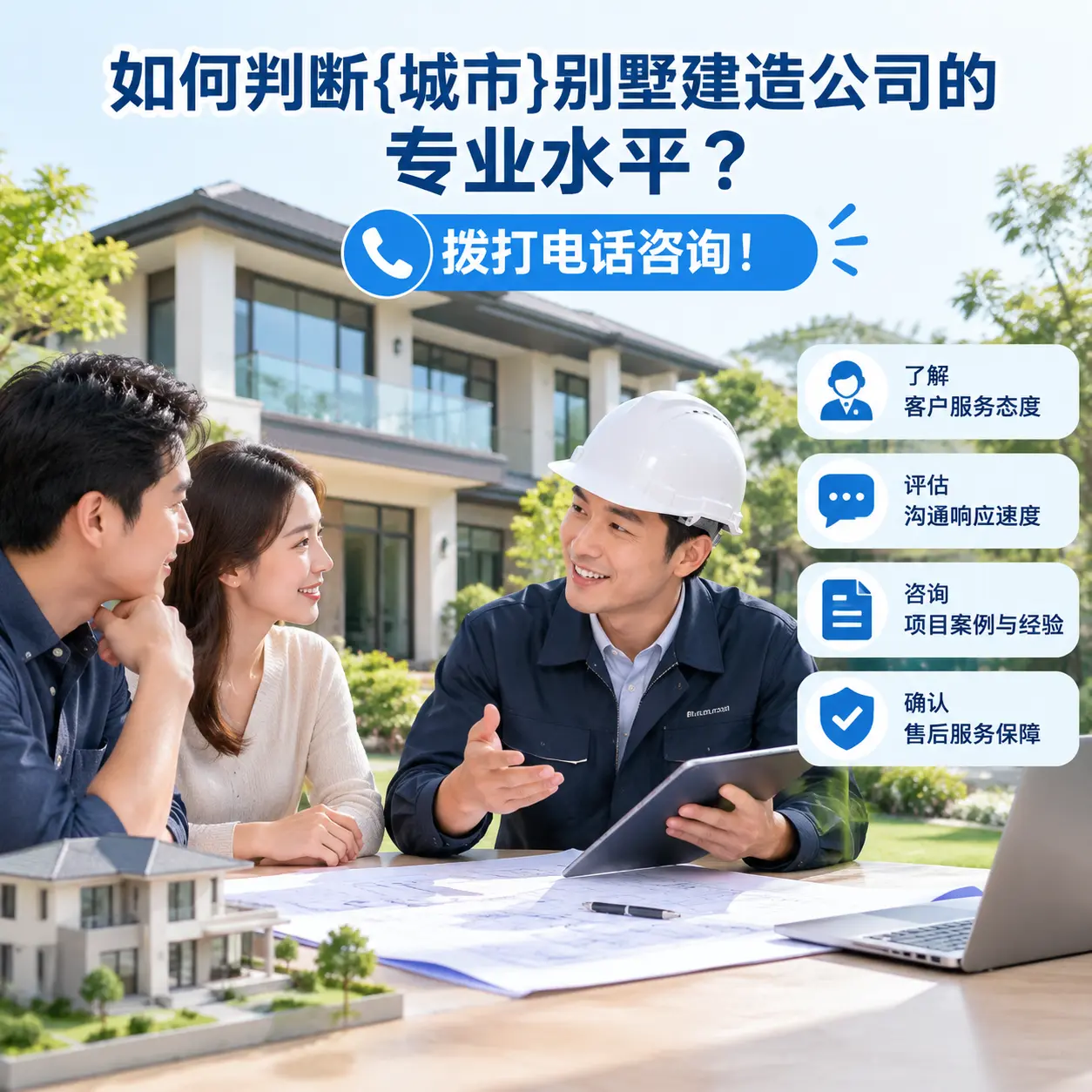 如何判断紫云别墅建造公司的专业水平?拨打电话咨询!